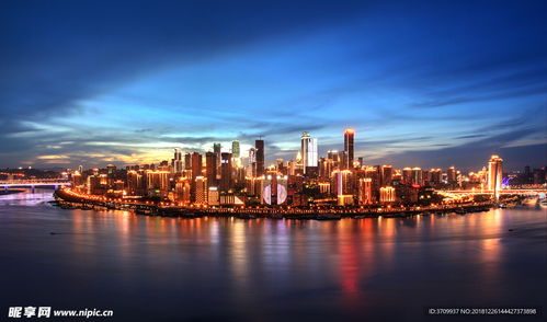 重庆夜景摄影图