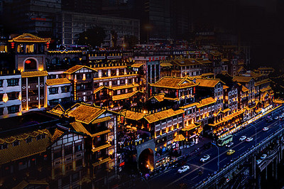 重庆风景背景