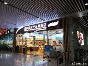 扶贫产品直销店亮相重庆北站